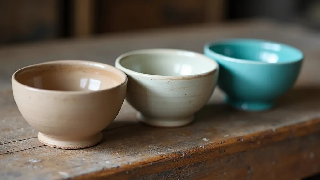 glazing during firing process