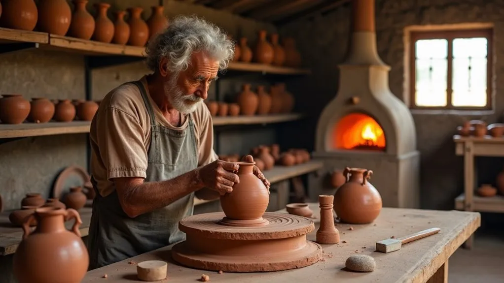 traditional pottery crafting methods