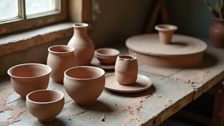 handcrafted ceramic art pieces