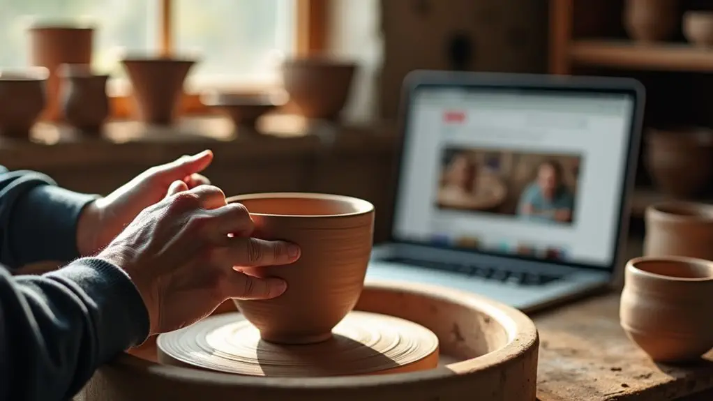 handcrafted ceramic goods marketplace