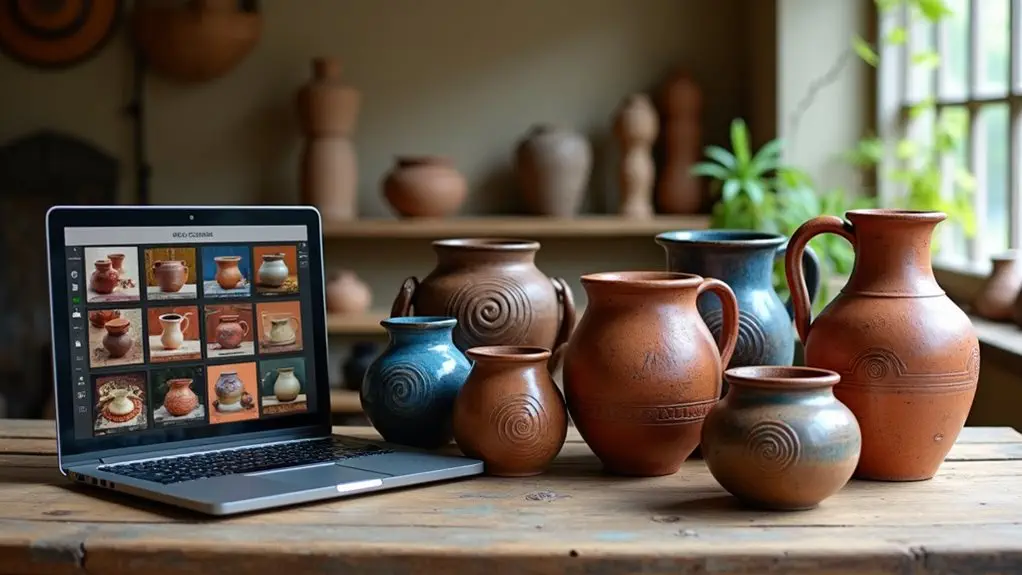 pottery and related items